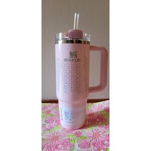 stanley 30 oz tumbler ❄️ Winter Wonderland ❄️ Pink 🩷